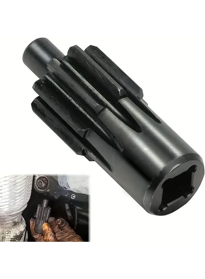Black Heavy Duty Truck Flywheel Turning Tool for PACCAR MX13 MX11 Engines - Image 1